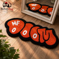 Tapis MF DOOM en peluche – déco hip-hop