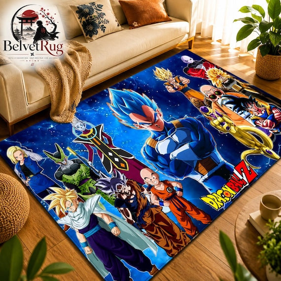 Tapis Dragon Ball — Personnages — Vue 6