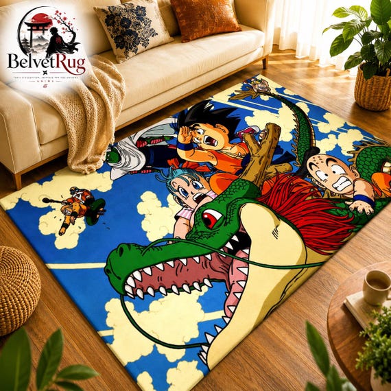 Tapis Dragon Ball — Personnages — Vue 4
