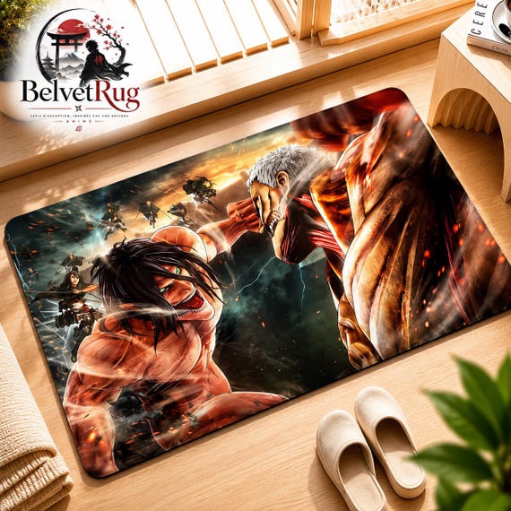 Tapis Attack on Titan — Collection II — Vue 3