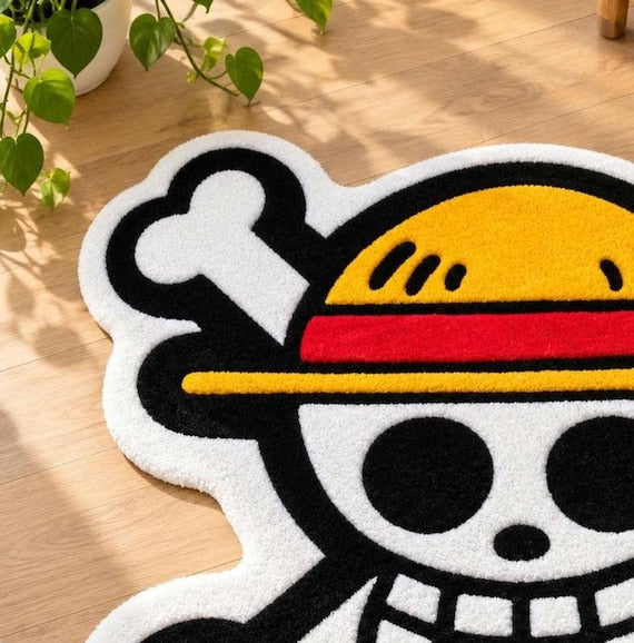 Tapis One Piece — Emblème pirate — Vue 3